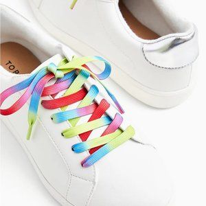 Torrid White & Colorful Lace Sneaker 8WW